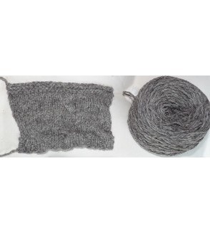 Laine couleur naturelle gris "granite"