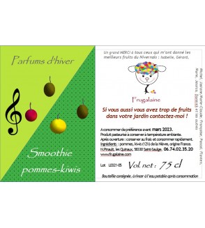Smoothie saveurs d'hiver